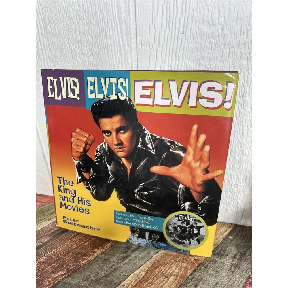 Elvis! Elvis! Elvis!: The King and His Movies with CD (Audio) -CD IS NEW SEALED